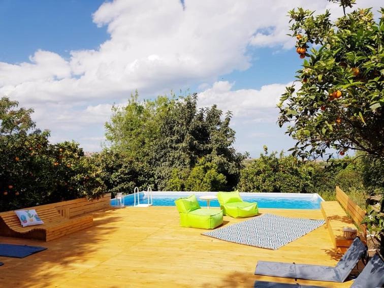 L'Aranceto Villa Acireale Bagian luar foto